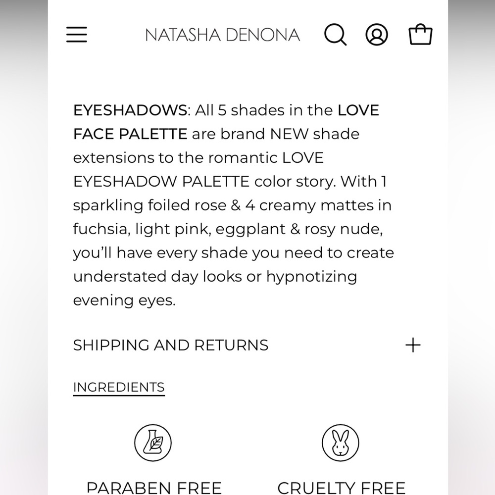 NATASHA DENONA Love Face Palette - Picture 5 of 11